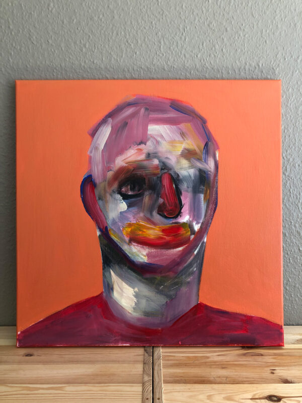 Familiar Faces No.10 - 60x60cm