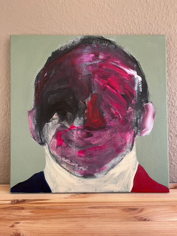 Familiar Faces No.32 - 40x40cm