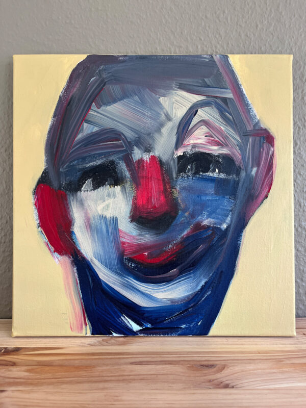 Familiar Faces No.33 - 40x40cm