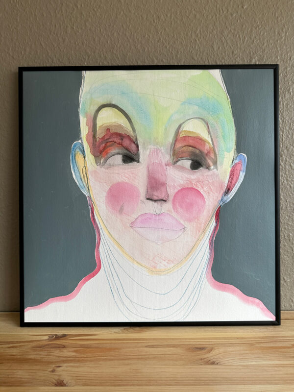 Familiar Faces No.38 - 50x50cm