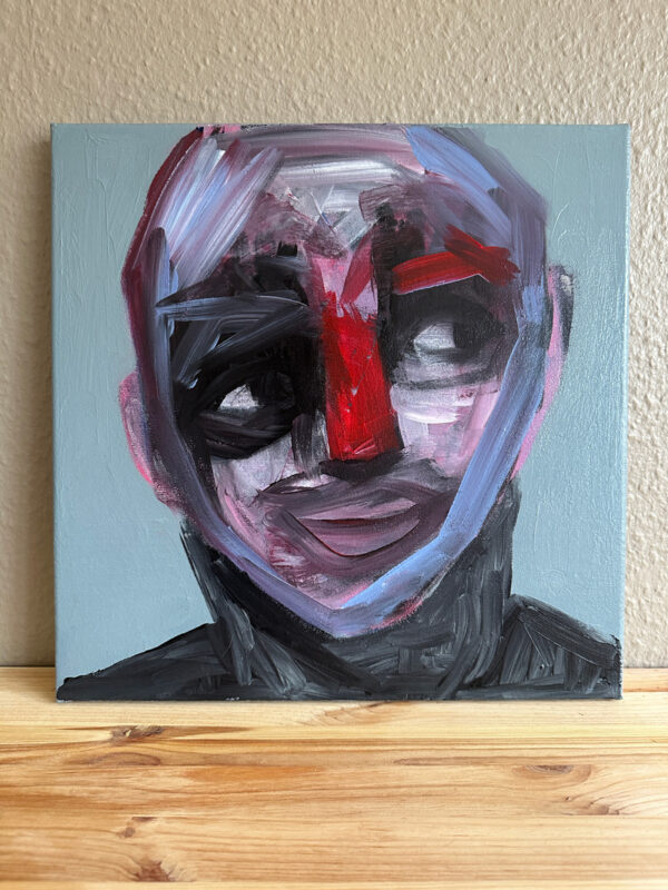 Familiar Faces No.40 - 40x40cm