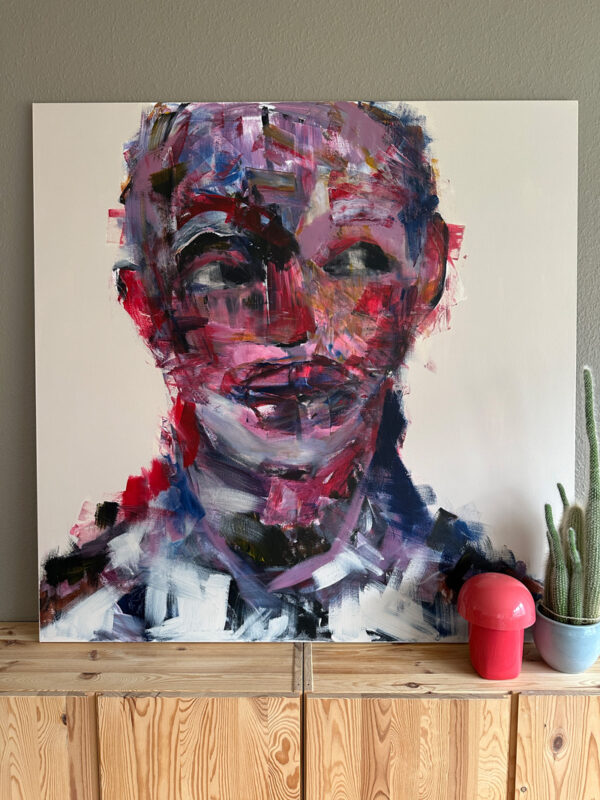 Familiar Faces No.42 - 120x120cm