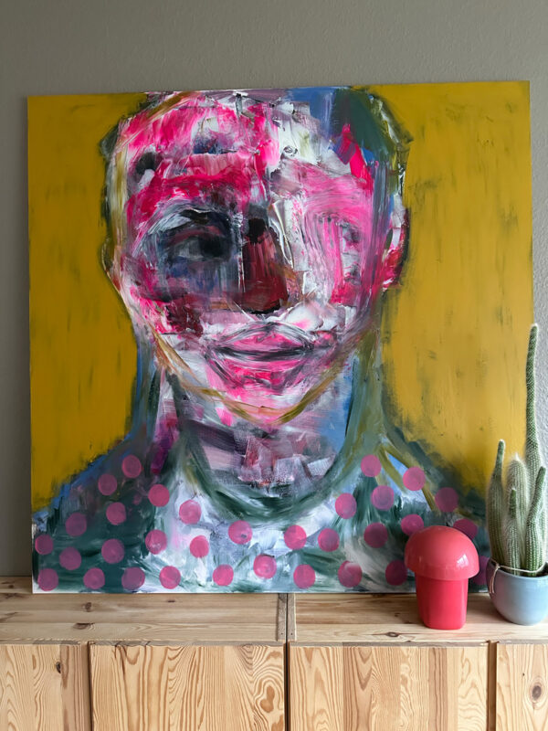 Familiar Faces No.47 - 120x120cm
