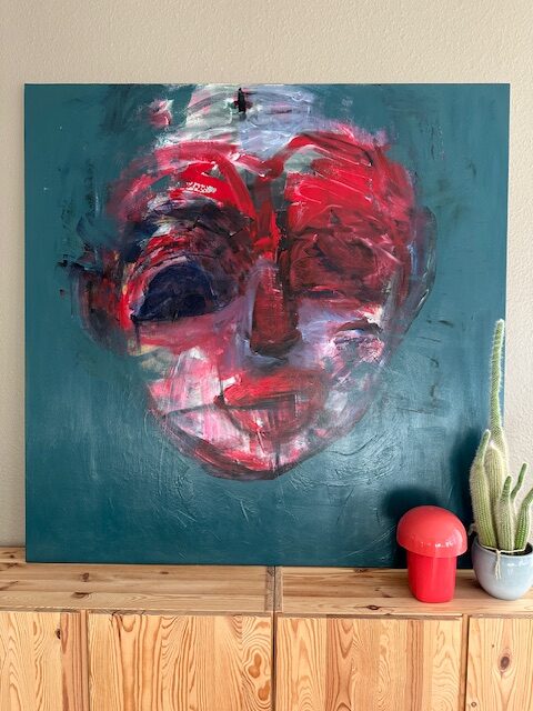 Face No.001 - 120x120cm