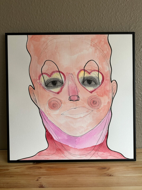 Familiar Faces No.41 - 50x50cm