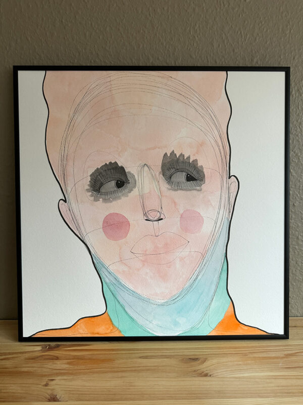 Familiar Faces No.42 - 50x50cm