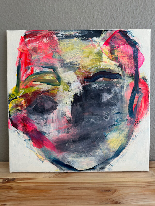 Face No.017 - 40x40cm
