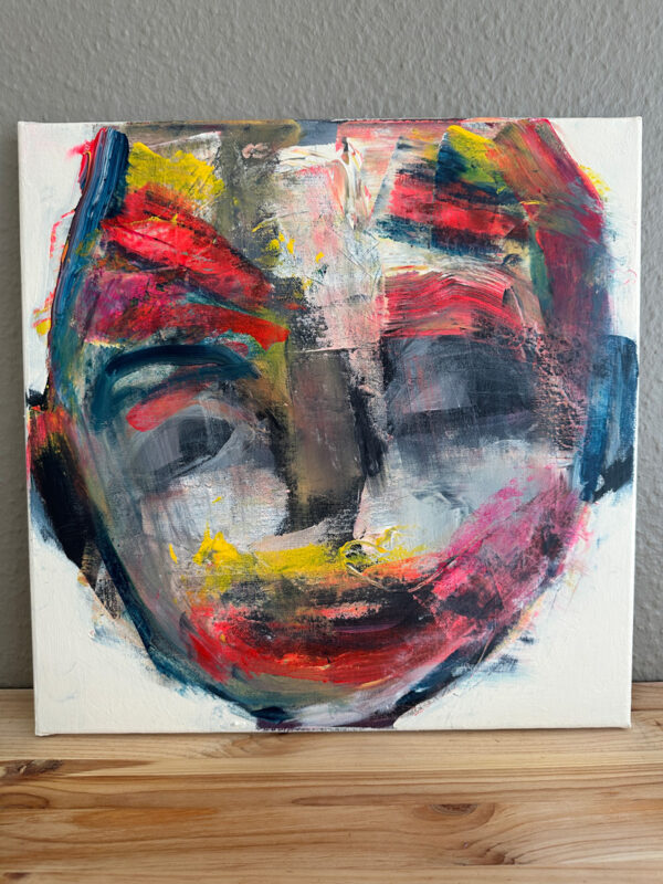 Face No.018 - 40x40cm