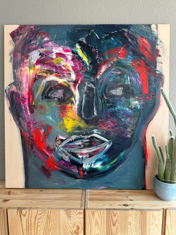 Face No.030 - 100x100cm