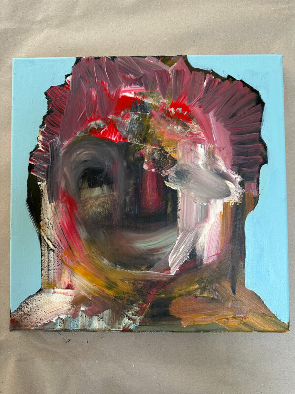 Fremmede Ansigter 002 - 40x40cm