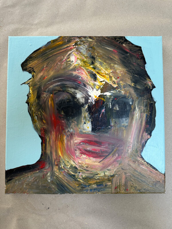 Fremmede Ansigter 001 - 40x40cm