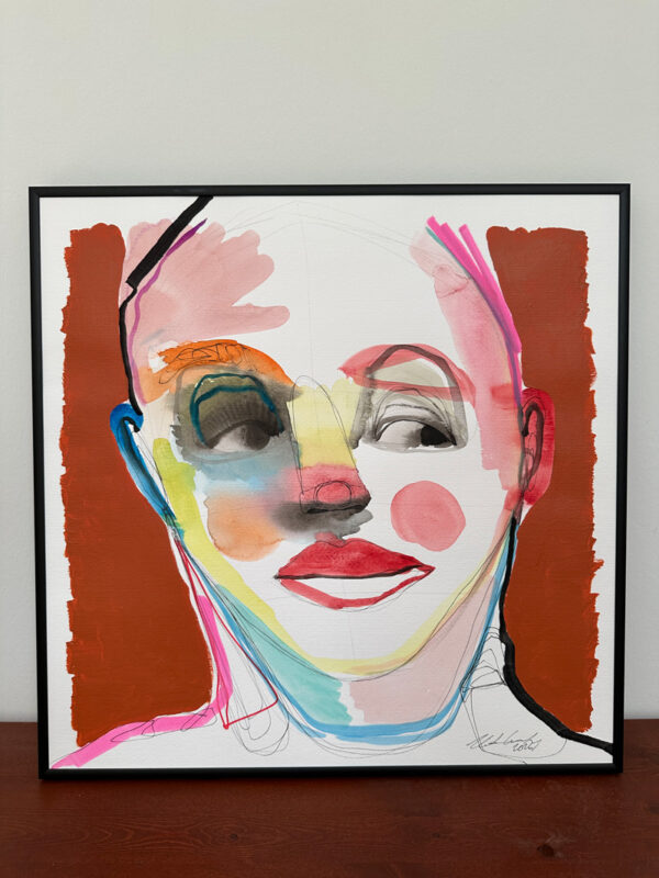 Fremmede Ansigter 05 - 50x50cm