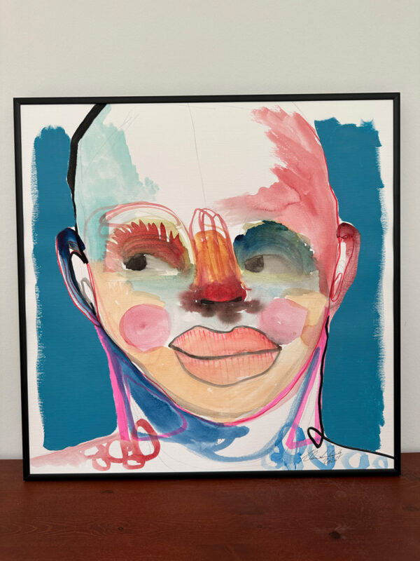 Fremmede Ansigter 06 - 50x50cm