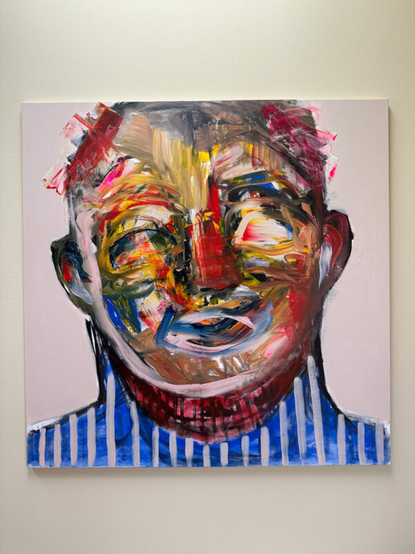 Flamboyant #4 - 120x120cm